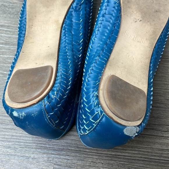 Anthropologie Gee WaWa Teal Flats, size 9.5 - Picture 9 of 10